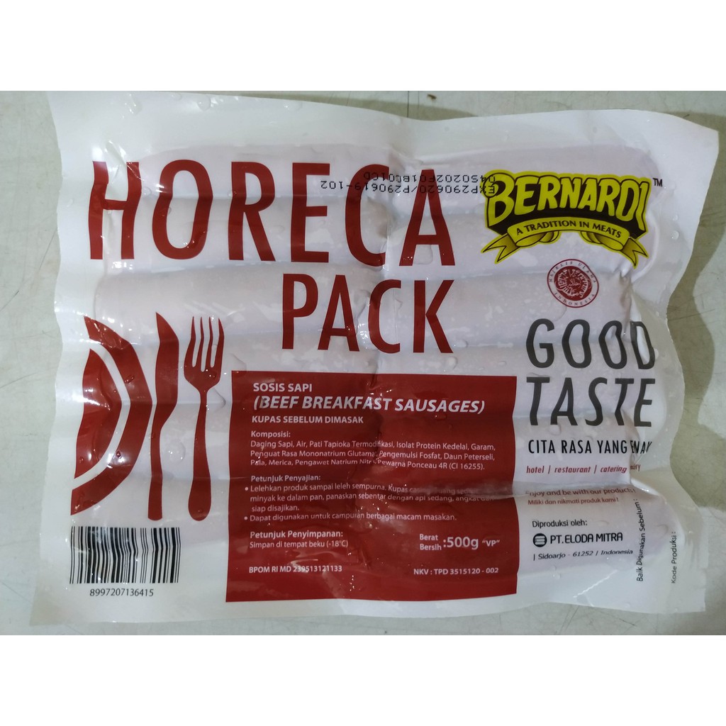 

Sosis Bernardi Horeca 500g