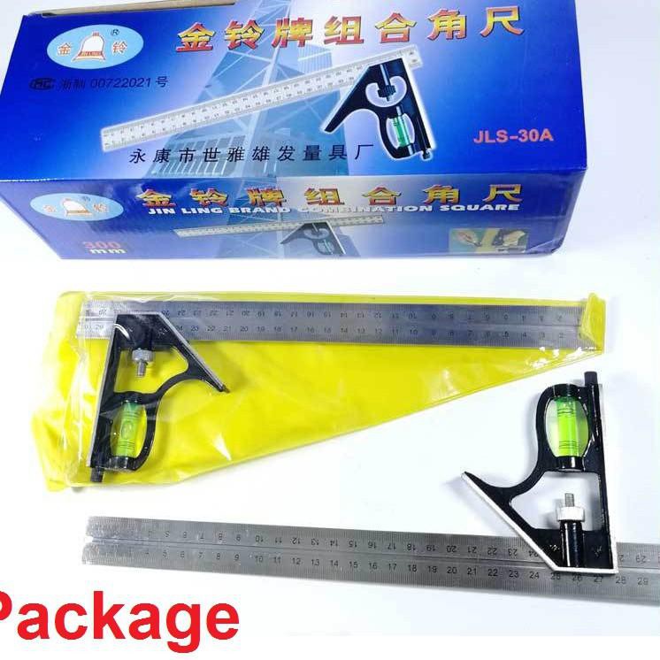 

Terlaku.! Penggaris Siku L Waterpass Kombinasi Square Ruler Sudut Presisi Air Geser Serbaguna Alat U