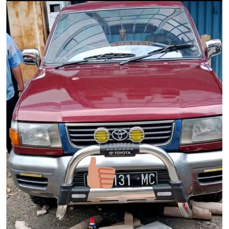 BUMPER BEMPER TANDUK DEPAN BESI SE SPORTY KIJANG GRAND 1992 1993 1994 1995 1996 SUPER/ROVER SHORT/LO