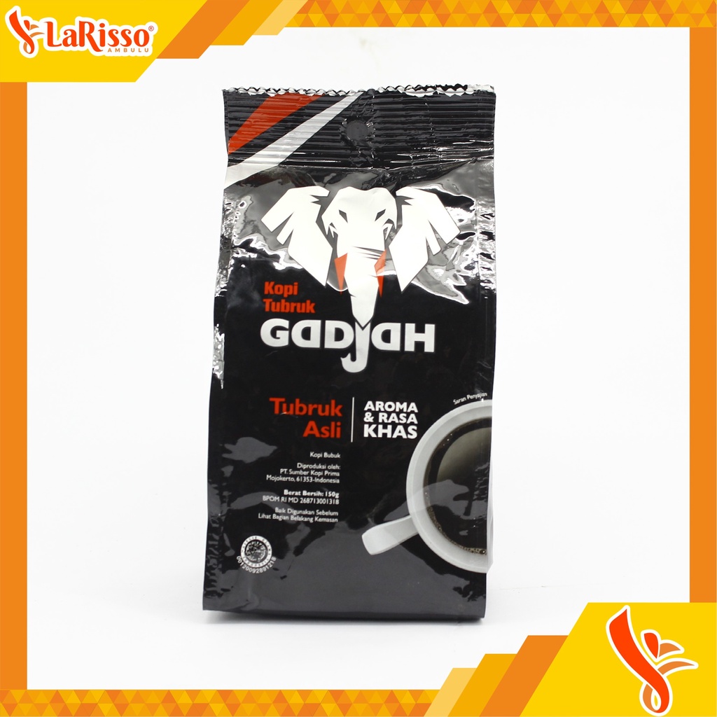 

KOPI TUBRUK GADJAH ASLI 138GR POUCH