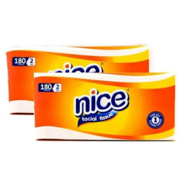 Tissue Nice Refill 180 Sheet 2 Ply Tisu Murah (1 KG ISI 6)