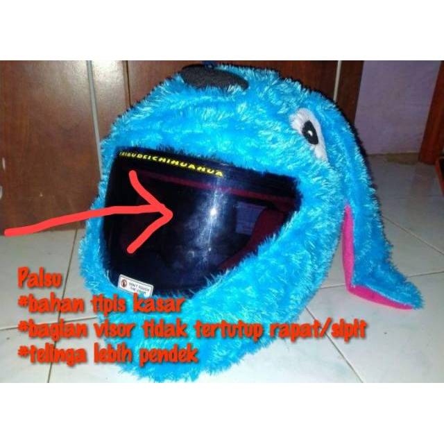 Cover helm stitch fullface dan cross