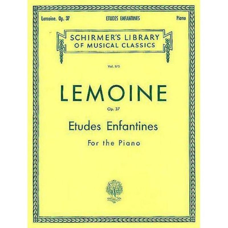 Lemoine Op 37 Etudes Enfantines
