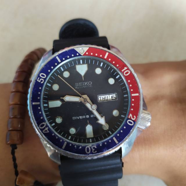 PRELOVED Jam tangan SEIKO DIVER second bekas preloved