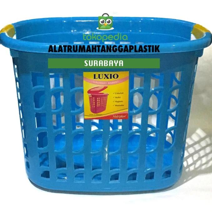 ,,,,,,,] KHUSUS GOJEK/GRAB Keranjang Baju Luxio S/ Keranjang Baju Laundry Besar