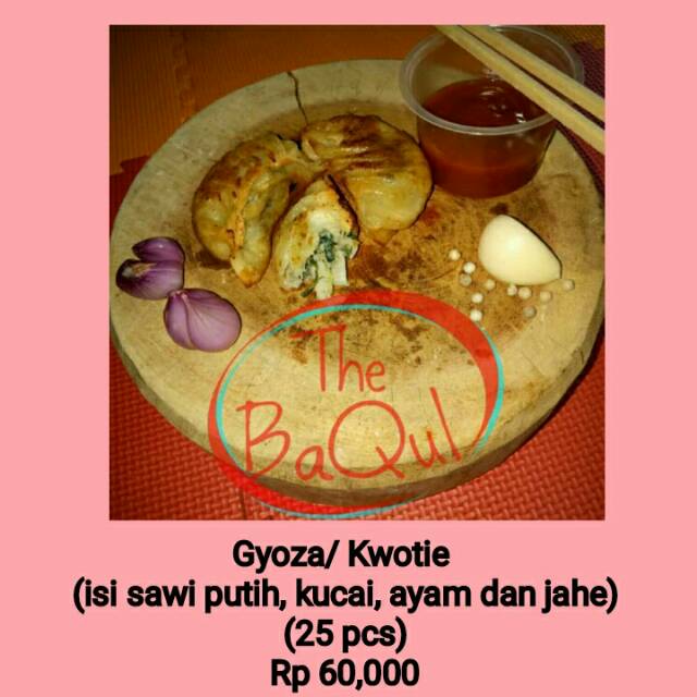 

Gyoza / kwotie /kwoti Premium isi ayam Kucai Murah ala resto isi 25