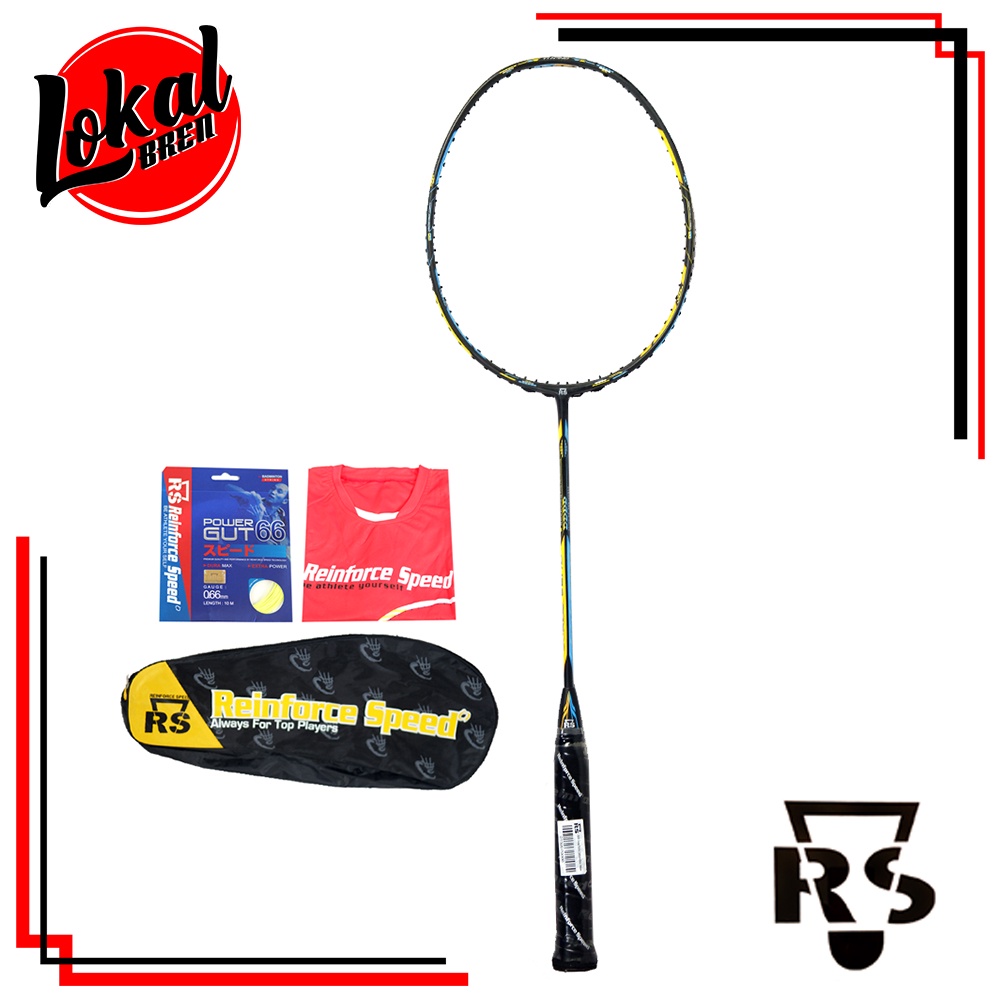 Raket Bulutangkis/Badminton RS/Reinforce Speed DURA FORCE BIASA
