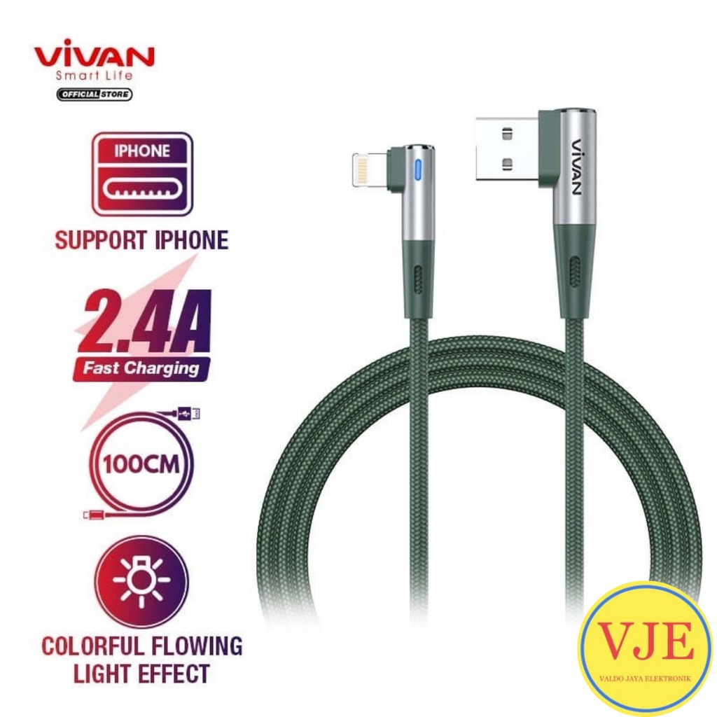 Vivan BWL100S iPhone Lightning Gaming Kabel Data Cable