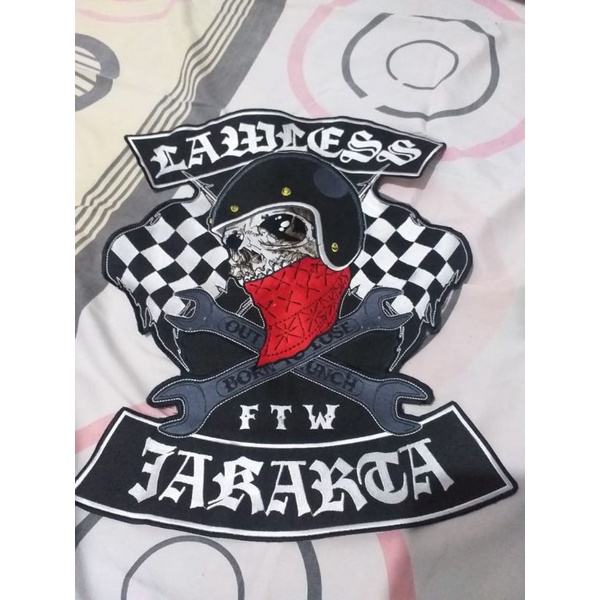 Lawless jakarta backpatch