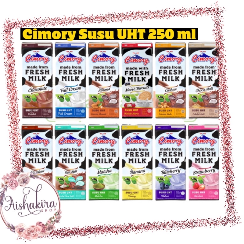 Susu UHT Cimory Fresh Milk 250ml all varian