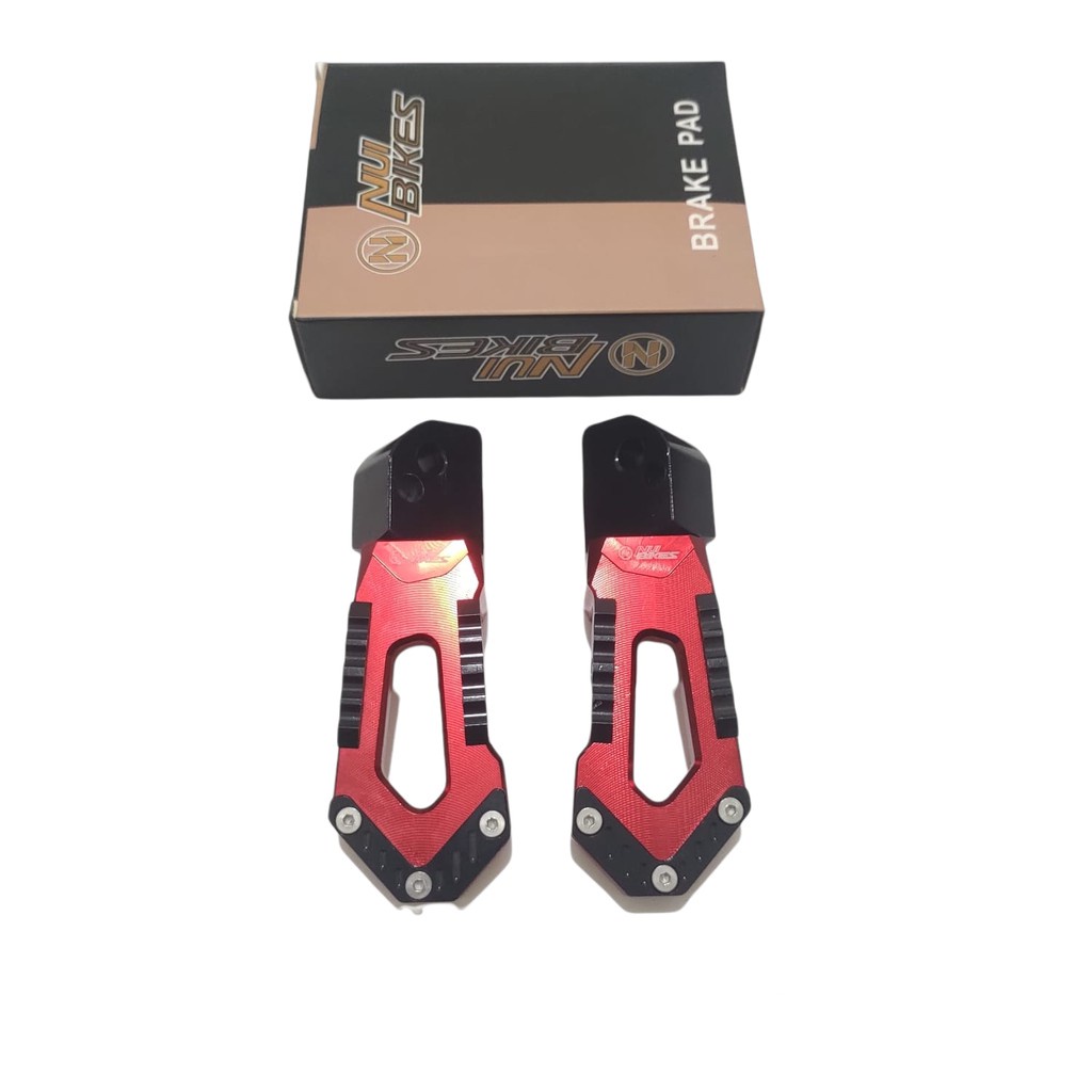 Foot Step Belakang Variasi Nui Bikes Model BD Universal Nmax,Nmax New,Aerox,Lexi,Xmax Pnp