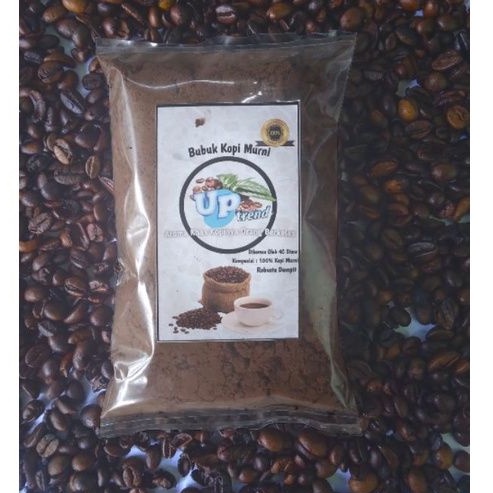

KOPI BUBUK ROBUSTA KOPI DAMPIT Cap UP Trend kemasan 85 g 100% MurniA KOPI DAMPIT Cap UP Trend kemasan 85 g 100% Murni