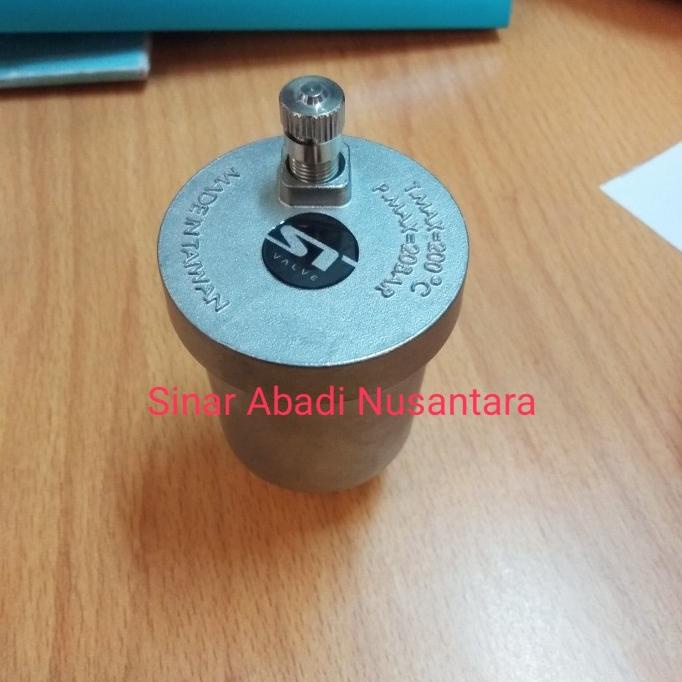 Jual Air Vent Valve Stainless Drat Inch Automatic Airvent Release Ss Shopee Indonesia