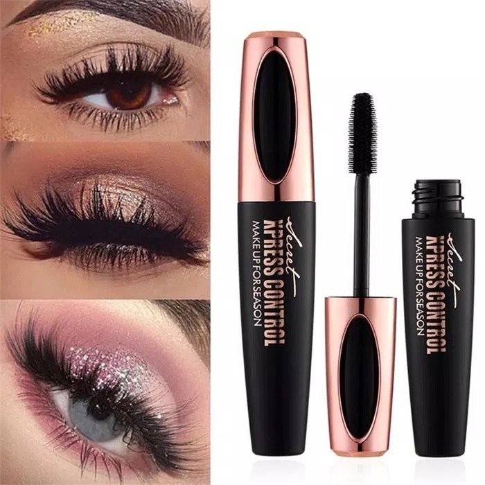 4D SILK FIBER MASCARA - HEAVY FULL FIGURE MEMBRANE EYELASH TO CREAM