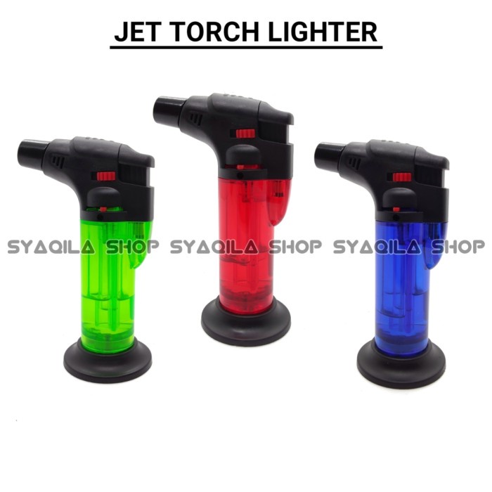 Jet Torch Lighter Korek Api Gas Las Power Tembakan Bakar Arang Buhur