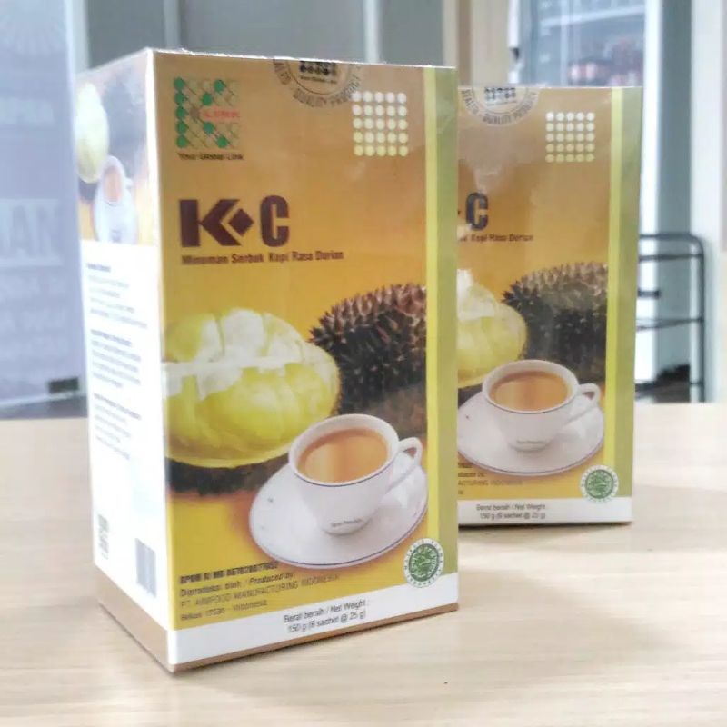 Jual KOPI DURIAN KLINK ORIGINAL 6 SACHET Shopee Indonesia