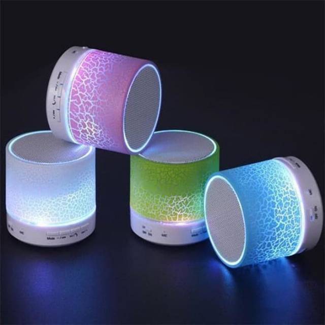 Speaker Bluetooth Retak Led-speaker bluetooth mini led