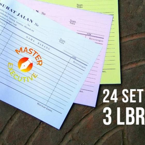 

➳ AF Buku Nota Surat Jalan 3 ply NCR / Rangkap B3 ☞