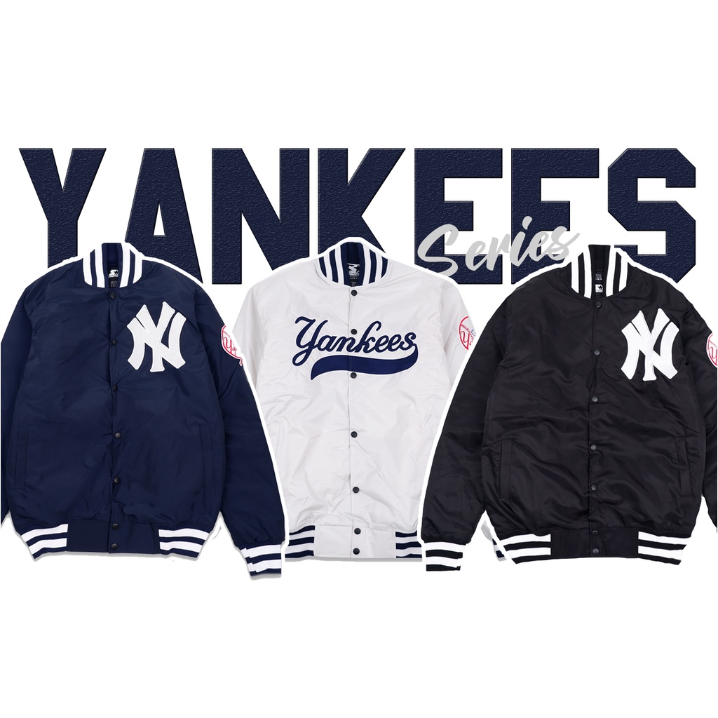 YANKEES VARSITY JACKET HEAVYWEIGHT SATIN PREMIUM VINTAGE UNISEX PREMIUM