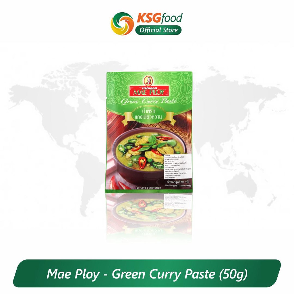 

MAEPLOY GRENN CURRY PASTE 50gr