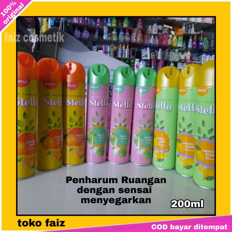 Stella Pengharum ruangan 200ml Spray Stella Home Semprot Botol 200ml