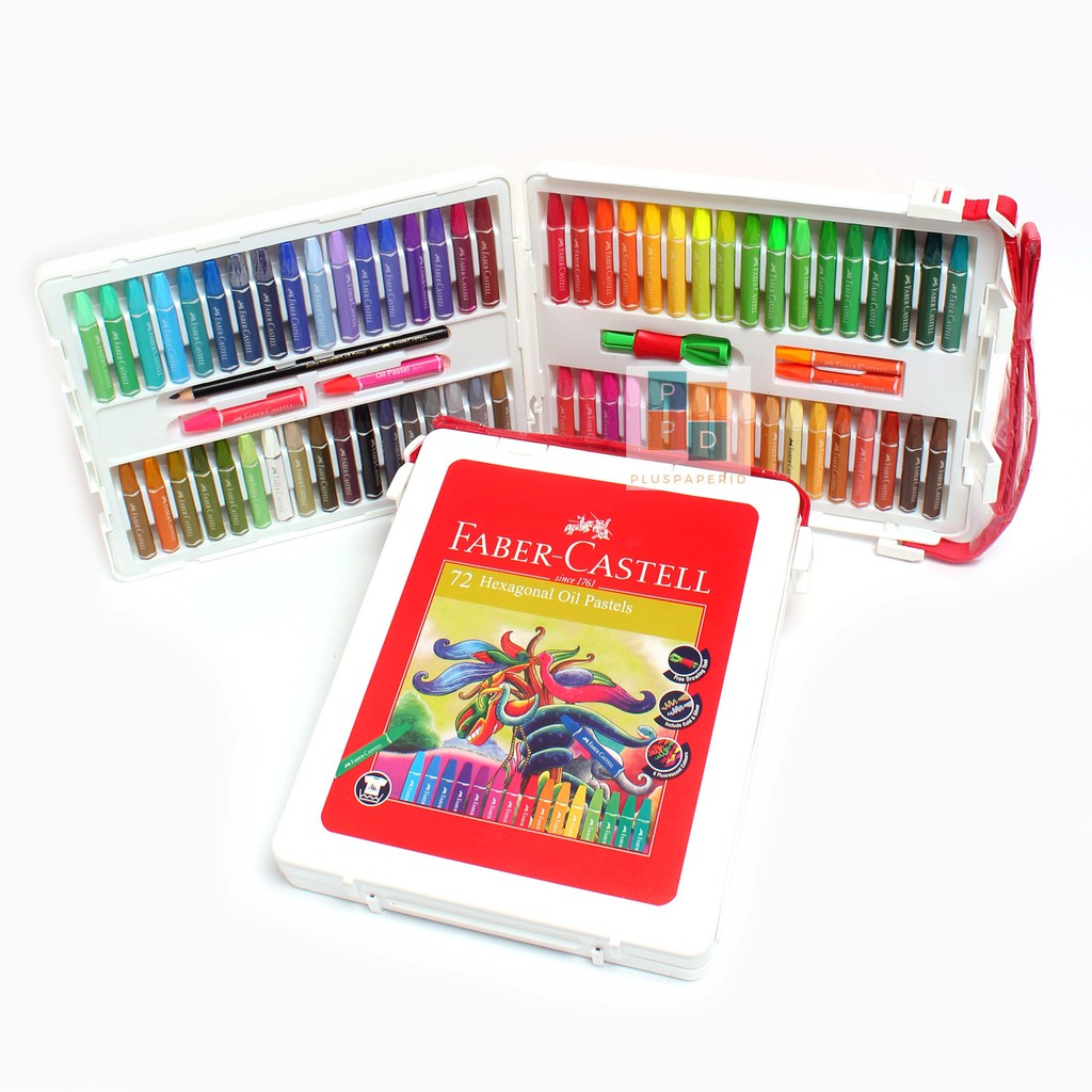 

Crayon Faber Castell / Hexagonal Oil Pastel Faber Castell 72 Warna