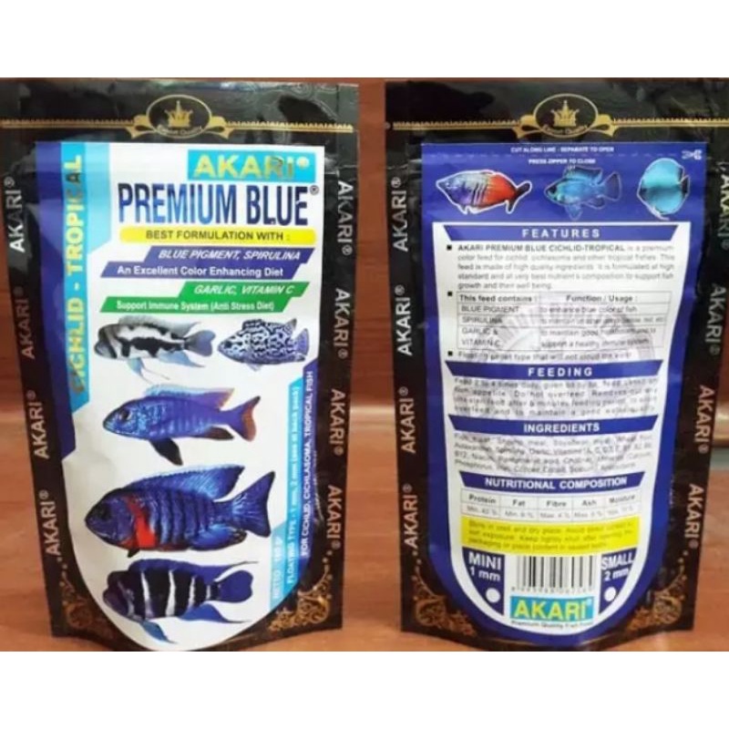 Pelet AKARI PREMIUM BLUE REPACK 10gr 25gr Original