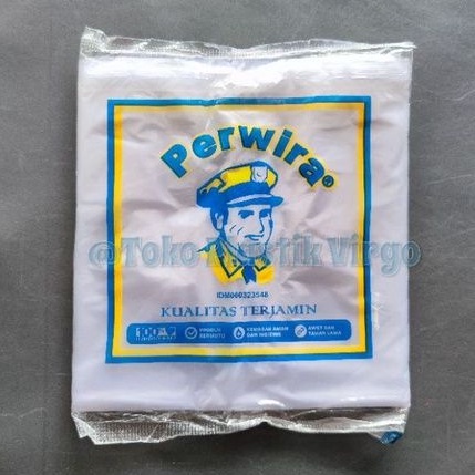 Plastik Kresek Perwira Kecil / Sedang - Putih Bening Transparan