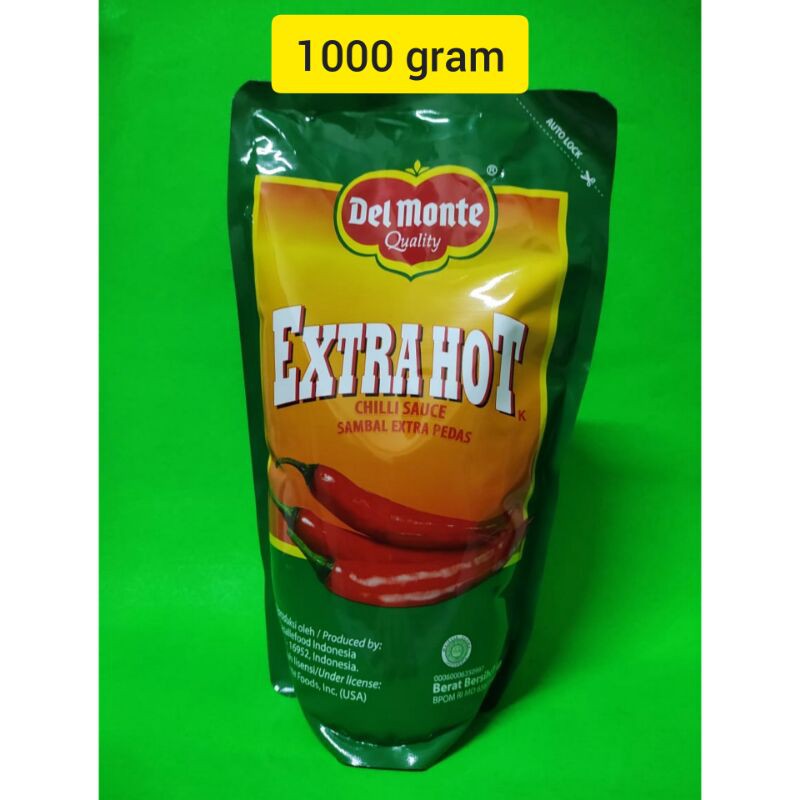 

Sambal Delmonte Refill ( Extra Hot Chili Sauce) 1 kg