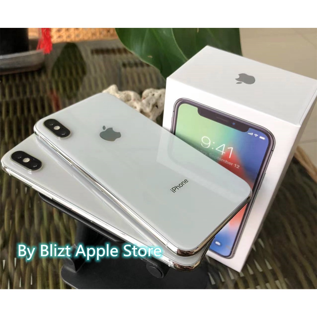 iPhone X 64GB All Sim Silent Fullset Original Second Mulus100% 3utools  All Green (Garansi 1 Tahun)