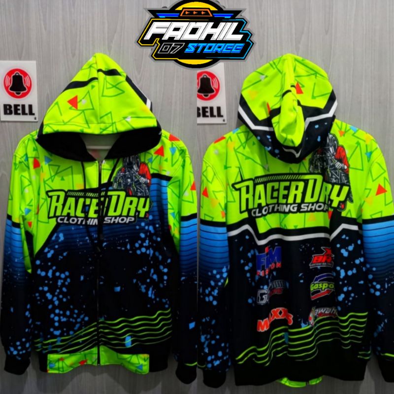 JACKET RACING BALAP PRINTING PRIA WANITA DEWASA