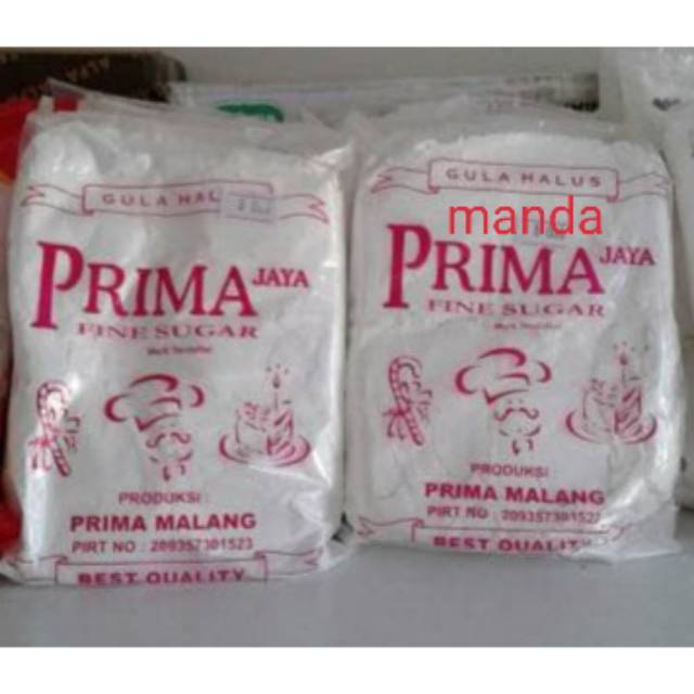 

Gula halus prima jaya 500 gr