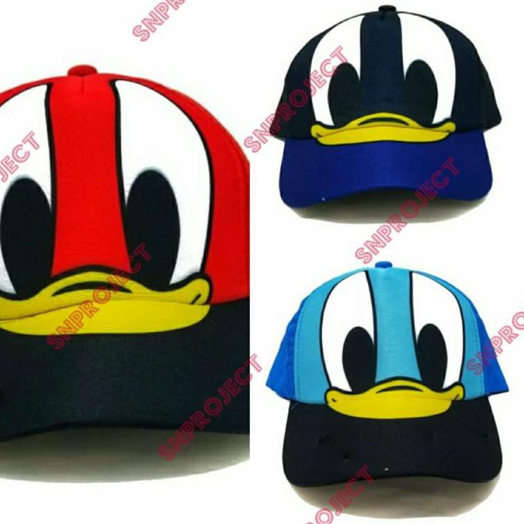 Tta Topi Kupluk Karakter Anak Bayi Donal Bebek Laki Perempuan Usia 6 Bulan 7 Tahun Shopee Indonesia