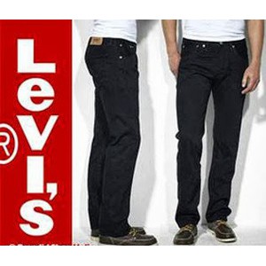 Celana Jeans Levis 505 Regular Black, Size 33 - 38 Celana Jeans G5C2