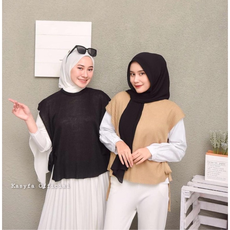 ILLO VEST ROMPI RAJUT TALI // OUTER RAJUT