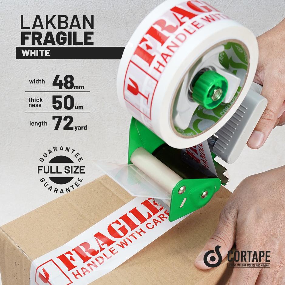 

Ready Hari Ini LAKBAN FRAGILE 48mm JANGAN DIBANTING HANDLE WITH CARE PREMIUM PLAKBAN ISOLASI TERMURAH / SELOP