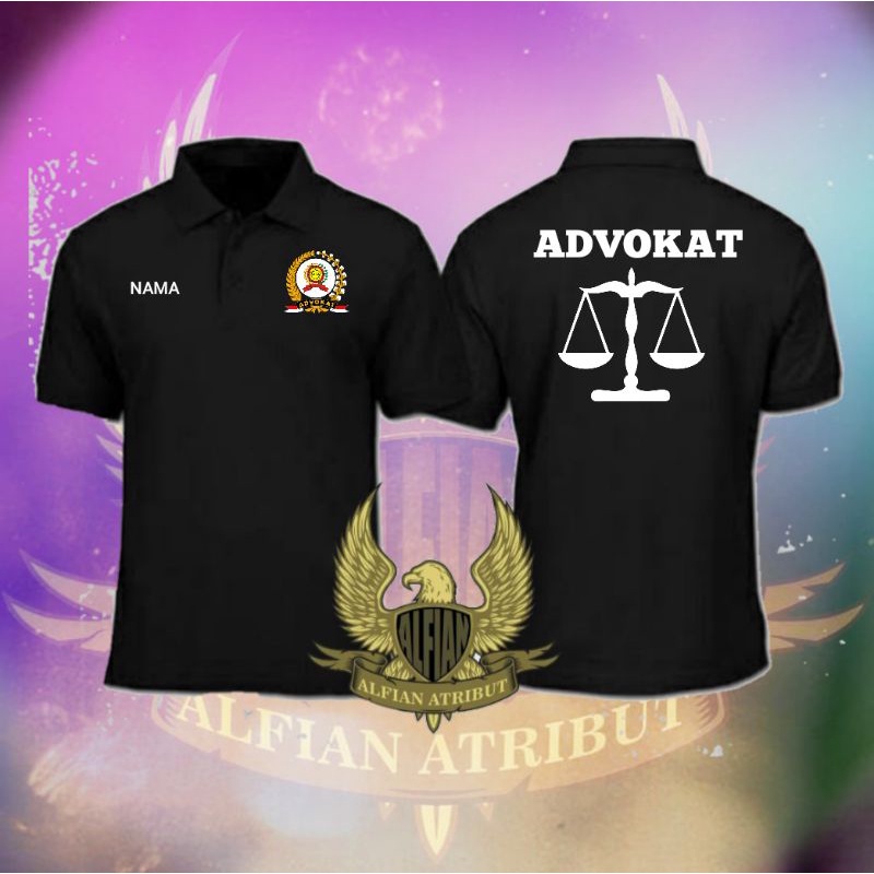 kaos polo ADVOKAT, kaos berkerah, kaos advokat terbaru