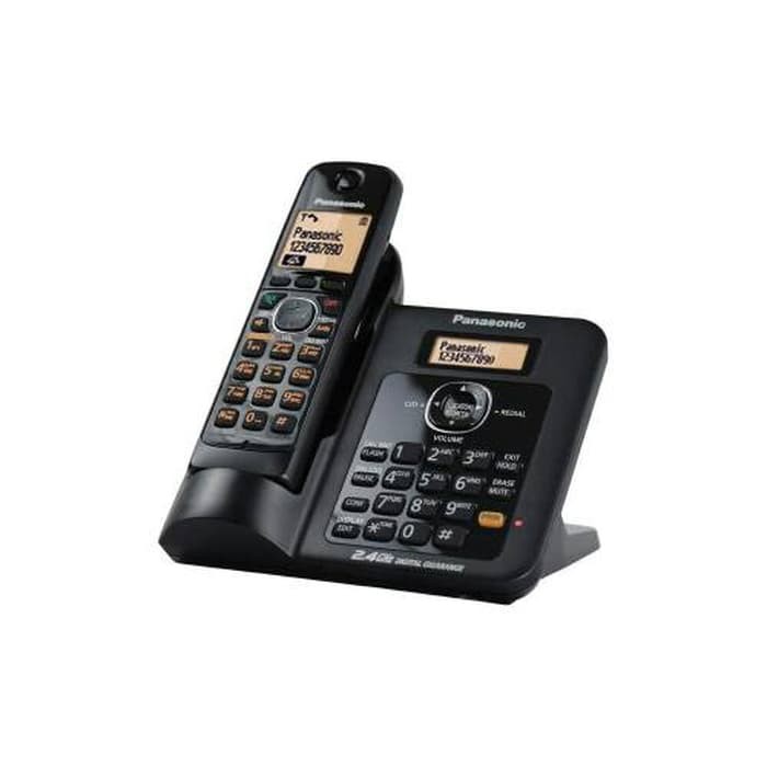 Cordless Phone Panasonic KX-TG3811 Telpon Wireless Panasonic KX-TG3811 (Black)