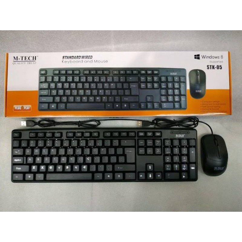 keyboard+Mouse STK 05 M-tech / Keyboard Stk 05 Mtech