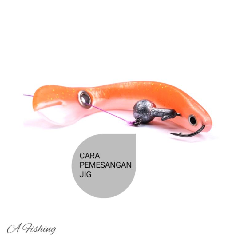 SOFT BAIT 10CM I UMPAN KARET I JIGHEAD