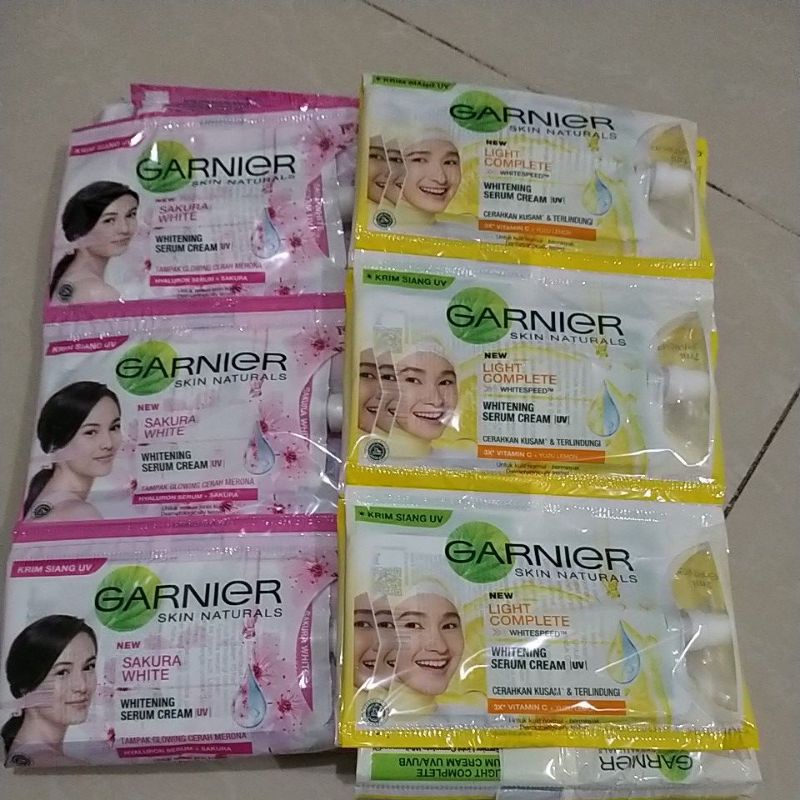 garnier krim rentengan isi 12pcs.