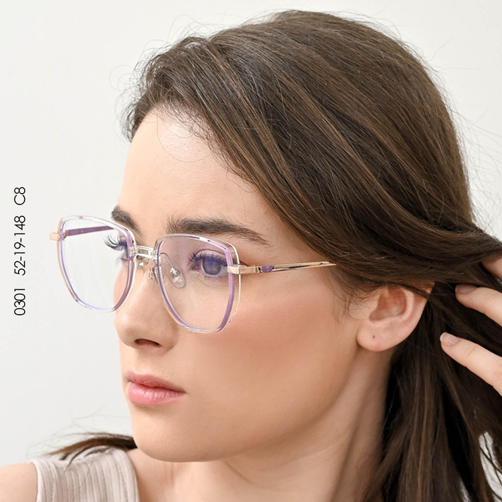 Kacamata Wanita Photocromic Blueray Minus FO0301