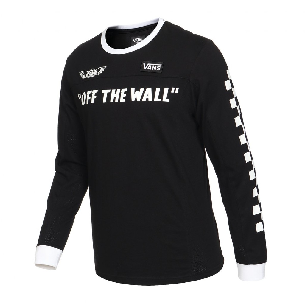 KAOS LENGAN PANJANG VANS OFF THE WALL | SE BIKES KNIT (SE BIKES) BLACK