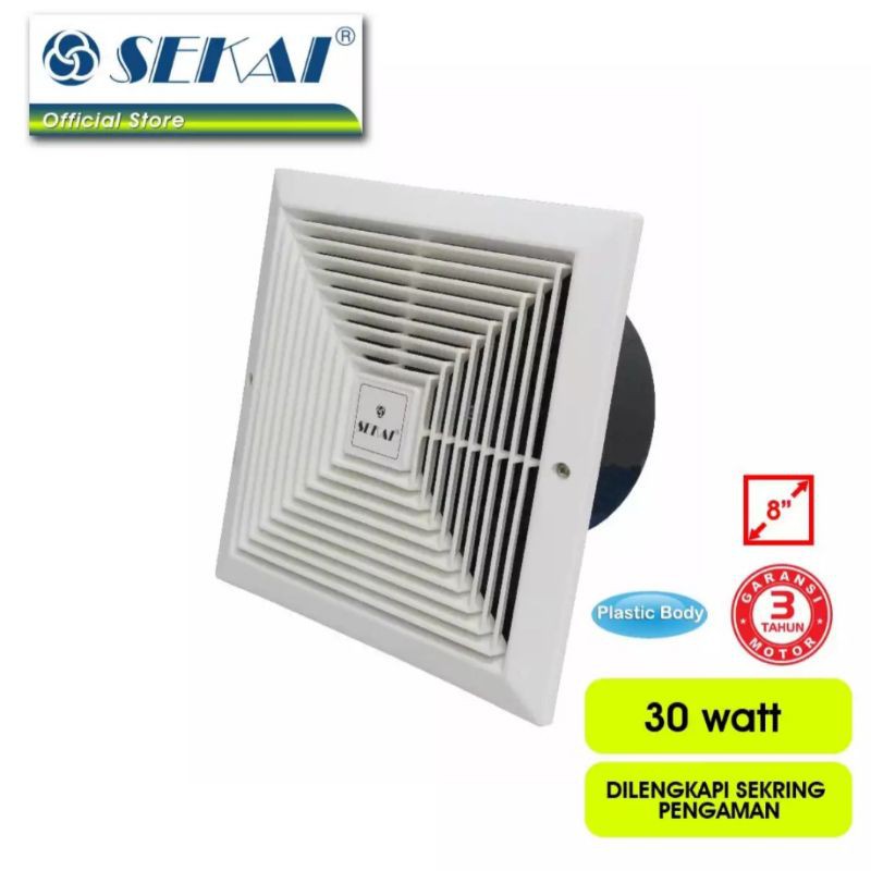 Sekai Exhaust Fan MVF 893/ Sekai Hexos plafon 8"