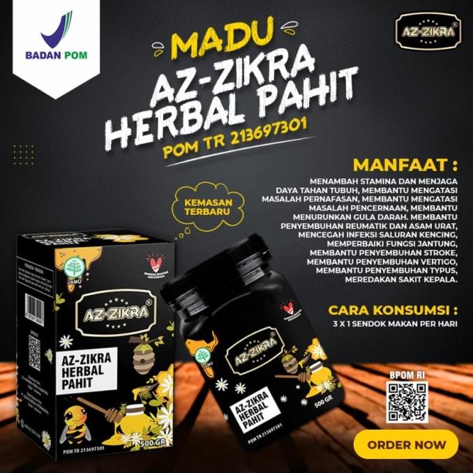 

[COD] MADU HITAM PAHIT AZ ZIKRA 500 gr [COD]
