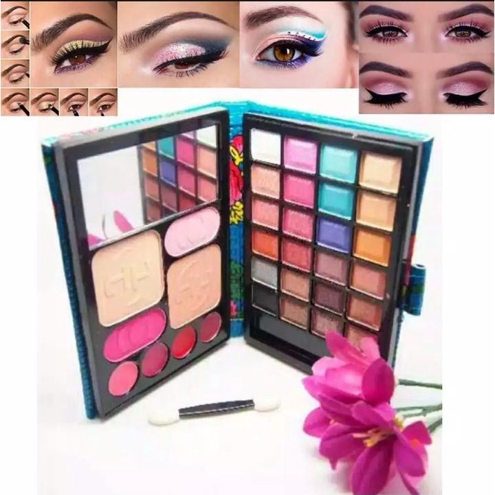 EYESHADOW PALLETE MAKE UP KIT MODEL DOMPET UK KECIL / UK BESAR