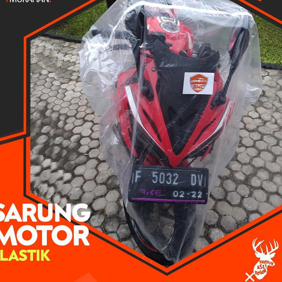 Murah!!!  Sarung / Cover Motor Plastik Disposable