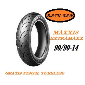 Ban Tubeless Matic Maxxis EXTRAMAXX 90/90-14