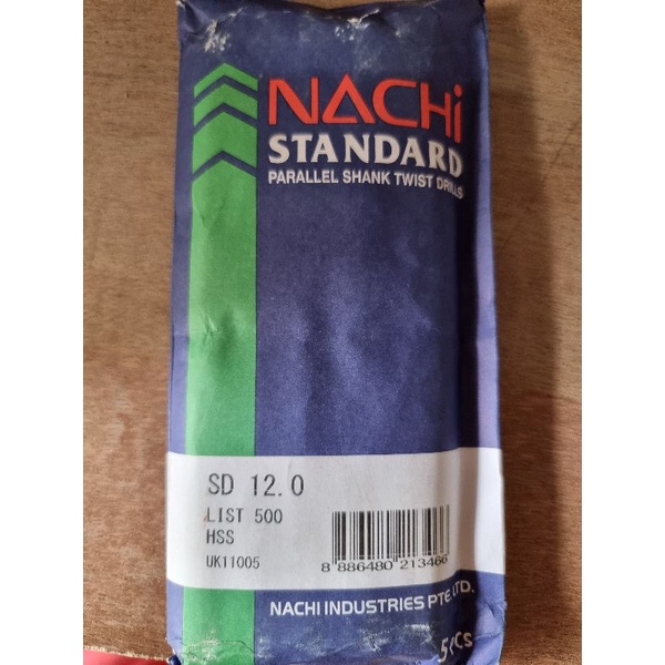 Mata bor besi 12.0mm Nachi / mata bor besi nachi / mata bor 12mm