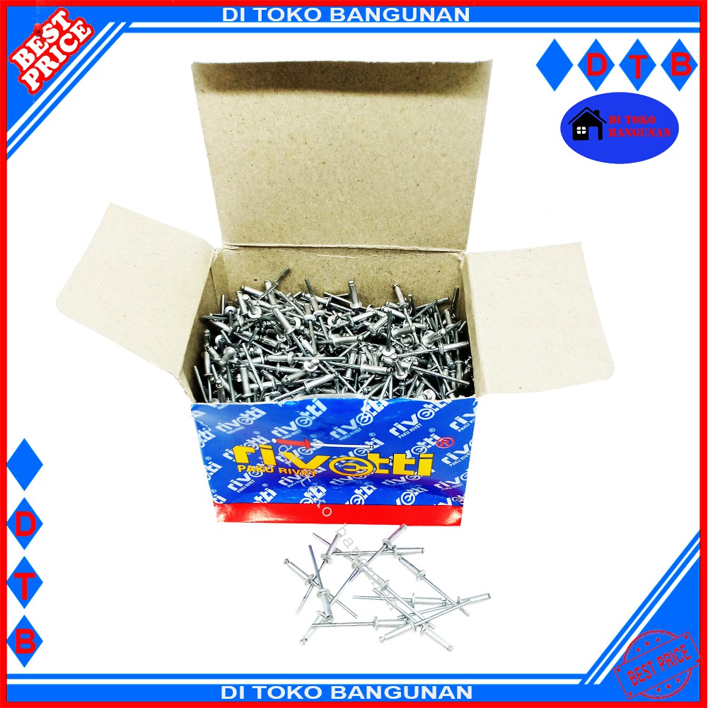 Paku Rivet 440 Rivetti 1000Pcs